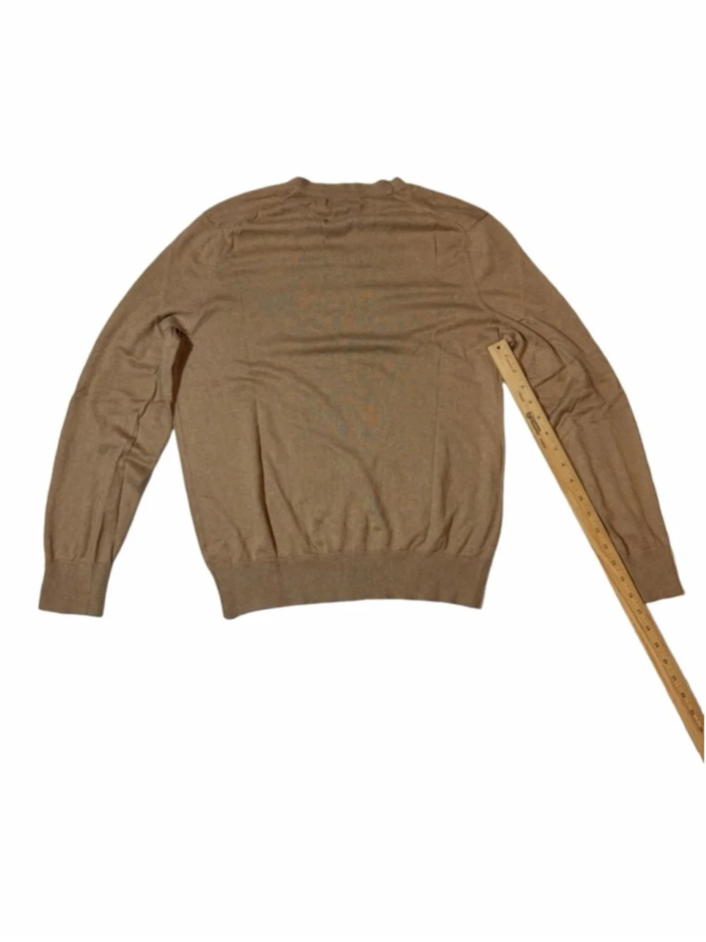 Banana Republic Luxury Blend Silk Cashmere Camel Sweater Pullover Medium